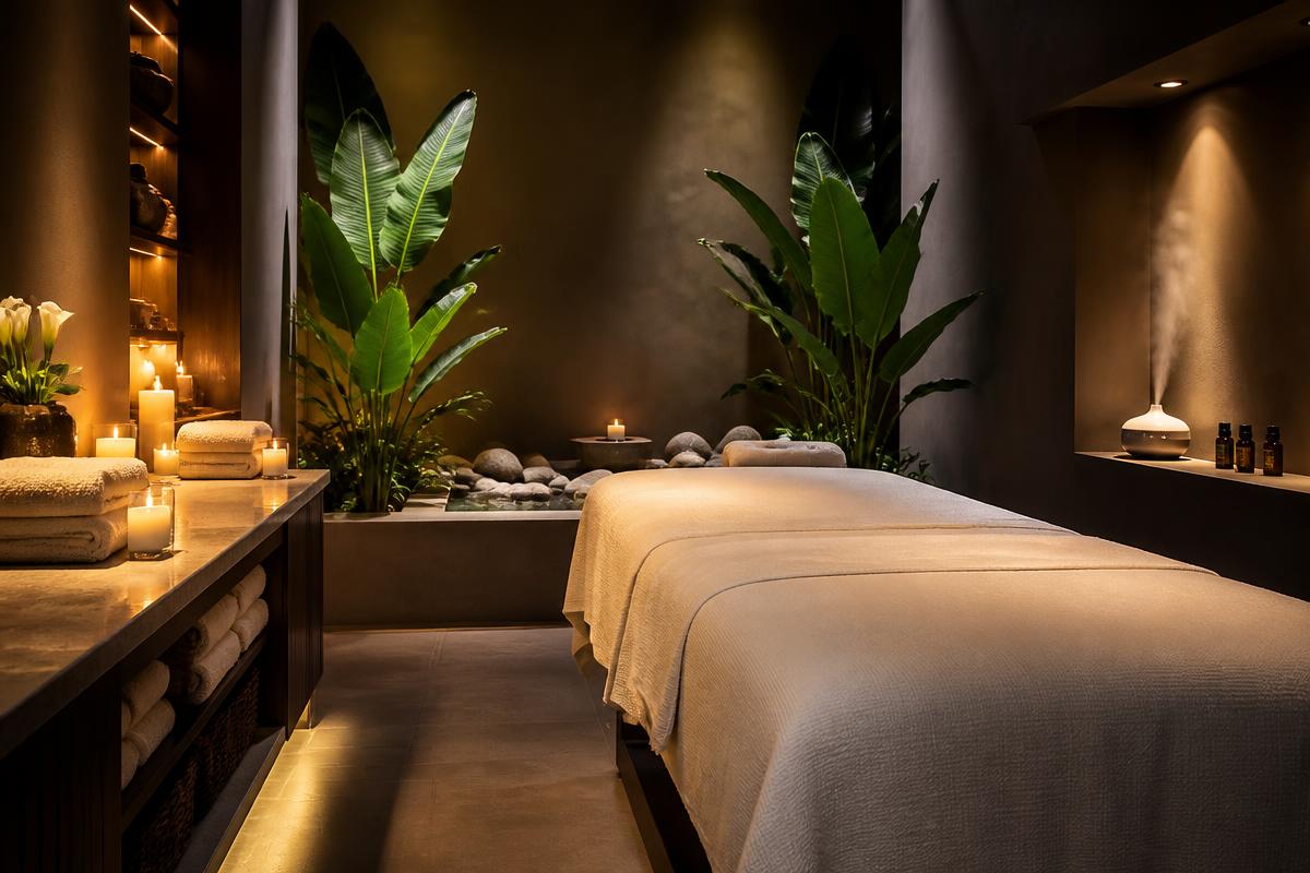 Espace de massage bien-être au Cap d'Agde