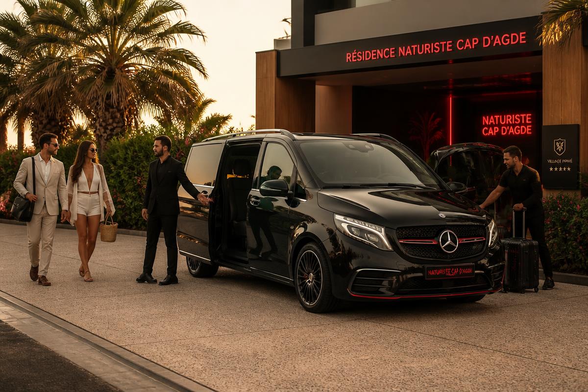 Navette privée VTC au Cap d'Agde