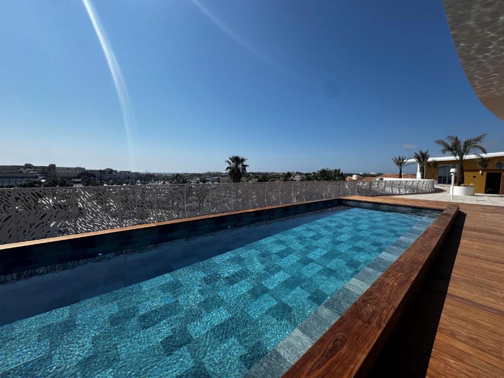 Piscine du rooftop