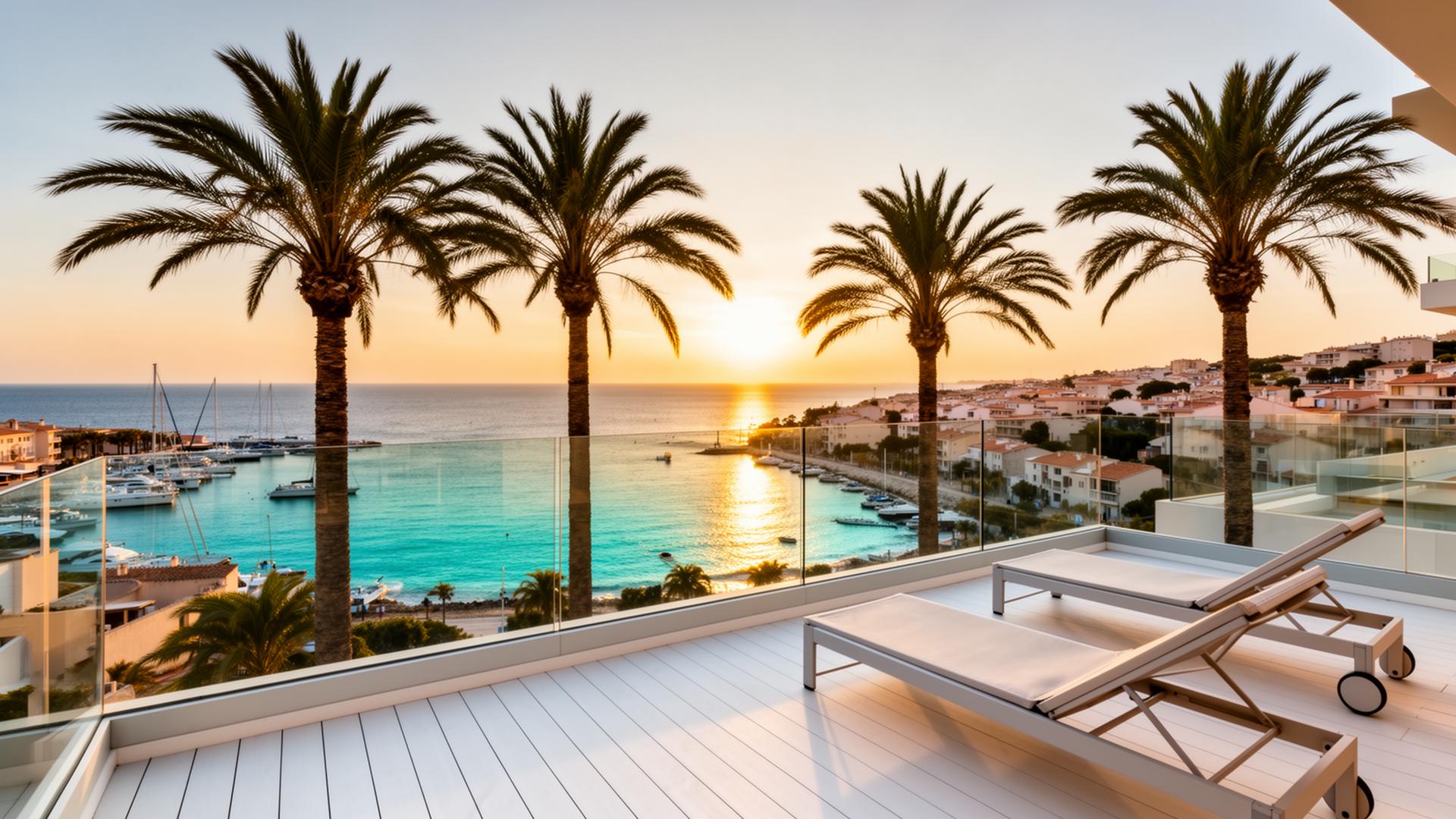 Vue depuis la terrasse